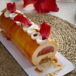 Nectarine Hibiscus Bûche